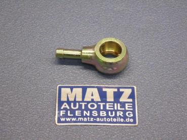 Verbindungsstück - Ölleitung an Vakuumpumpe - Zulauf - Lichtmaschine - Opel Senator A - 2,3 TD