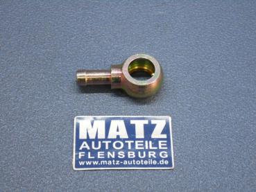 Verbindungsstück - Ölleitung an Vakuumpumpe - Rücklauf - Lichtmaschine - Opel Senator A - 2,3 TD