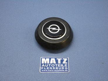 Hupenknopf für Lenkrad - schwarz matt - Opel Kadett B ab Fg.Nr. 1391639