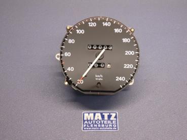 Tachometer mit Tageskilometerzähler - W 694 - Opel Monza - Senator A ab Fg.Nr. 11165365 bis C - 1304439