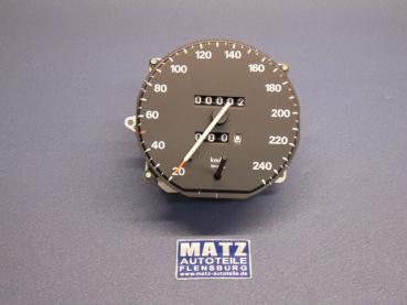 Tachometer mit Tageskilometerzähler in Verbindung mit Geschwindigkeitsregler oder Bordcomputer - W 605 - Opel Monza - Senator A ab Fg.Nr. E - 1000073