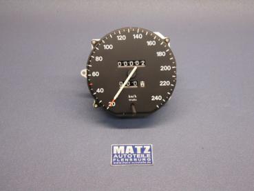 Tachometer mit Tageskilometerzähler in Verbindung mit Geschwindigkeitsregler oder Bordcomputer - W 694 - Opel Monza - Senator A ab Fg.Nr. E - 1000073