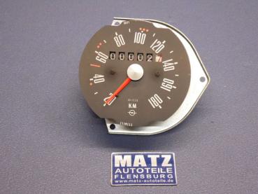 Tachometer VDO bis 180 km/h – W 634 / auch W 625 – Übersetzung 35:9 – Opel Kadett B – 12 60 432 A