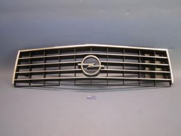 Kühlergitter, schwarz mit Firmenzeichen und Zierleiste -