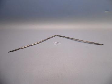 Zierleiste, schwarz - Nr. 1 - Kühlergitter - Opel Monza - Senator A bis Fg.Nr. D - 1003806