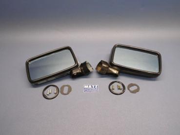 Satz - Außenspiegel - Plan - blau getönt - Opel Monza - Senator A bis Fg.Nr. D - 1003806