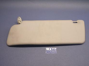 Sonnenblende links grau mit Parkscheinhalterung – Opel Monza / Senator A – 14 37 268