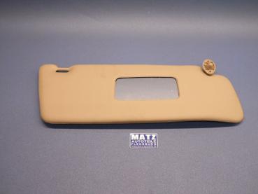 Sonnenblende rechts braun mit Spiegel – Opel Senator A – 14 37 287