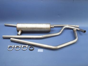 Auspuffanlage - Nirosta Edelstahl - Repro - Opel Olympia 38/39, Olympia 47-50, Olympia 51