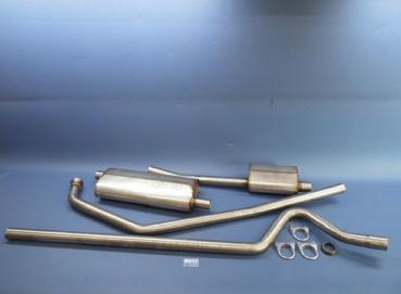 Auspuffanlage - Nirosta Edelstahl - Repro - Opel Kapitän 53-57