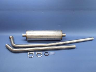 Auspuffanlage - Nirosta Edelstahl - Repro - Opel Blitz 1,75 to