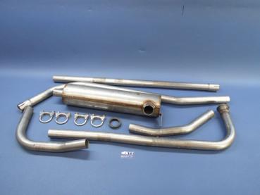 Auspuffanlage in Nirosta Edelstahl - Opel Olympia 1,3 L - Typ 1397