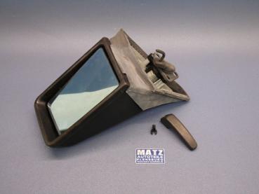 Außenspiegel,links - Plan - blau getönt von innen verstellbar - Opel Monza ab Fg.Nr. 11165365 bis Fg.Nr. D - 1003806