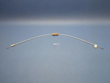 Bowdenzug für Klappe Staubelüftung links – Opel Monza, Senator A ab Fg.-Nr. 11165365 – 18 24 145