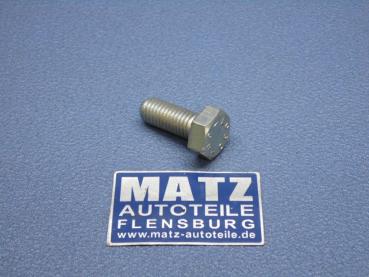 Sechskantschraube - M10 x 25 - Halter  - Pumpe - Hilfskraftlenkung an Zylinderblock - Opel Monza - Senator A
