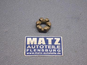 Kronenmutter - M12 - Lenkzwischenhebel an Halter - Opel Monza - Senator A