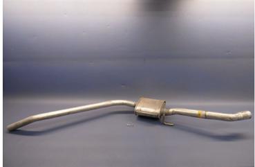 Auspufftopf, vorn mit Rohr, mitten, rechts - Opel Senator A - 2,5 E - 2,8 H - 3,0