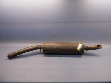 Auspufftopf mit Rohr, hinten - original - Opel Senator A - 2,3 TD - Comprex