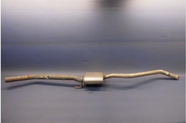 Auspufftopf, vorn mit Rohr, mitten, links - Opel Senator A - 3,0 E mit Radstand 2833