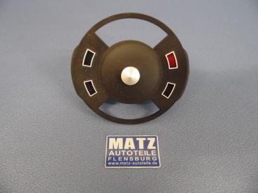 Blende - weiß für Kraftstoffanzeiger und Fernthermometer - Opel Rekord C, Commodore A