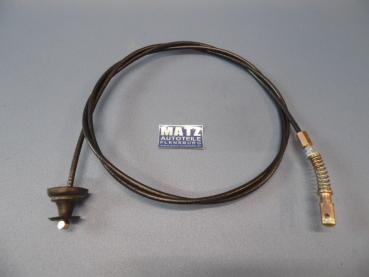 Bowdenzug Motorhaube - MB Coupe C123, 230 C, 280 C, Kombi S123, 200T, 230T, 250T, 300TD, Stufenheck W 123, 200 200D, 240D, 280E, 300D