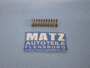Feder für Ölkurzschlußventil im Steuergehäuse - Opel Monza, Senator A, Rekord D, Commodore B, Kapitän B, Ascona A, Manta A, Olympia A, Opel GT A