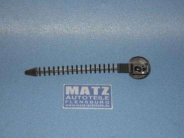 Halteband - 122 mm lang für Kabelsatz - Zentraleinspritzung und Prüfstecker an Deckel - Träger - Nockenwelle - Opel Corsa A