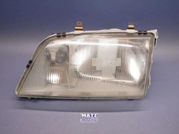 Halogen - Scheinwerfer, links ohne Blinkleuchte mit Weitstrahler - Linksverkehr - Opel Monza - Senator A ab Fg.Nr. D - 1003807