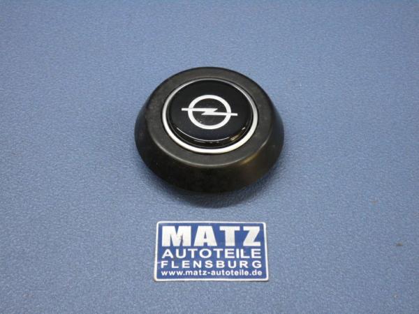 Hupenknopf für Lenkrad - schwarz matt - Opel Kadett B ab Fg.Nr. 1391639