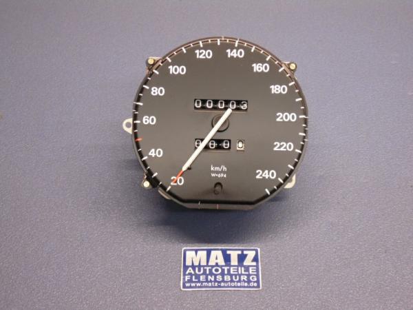 Tachometer mit Tageskilometerzähler - W 694 - Opel Monza - Senator A ab Fg.Nr. 11165365 bis C - 1304439