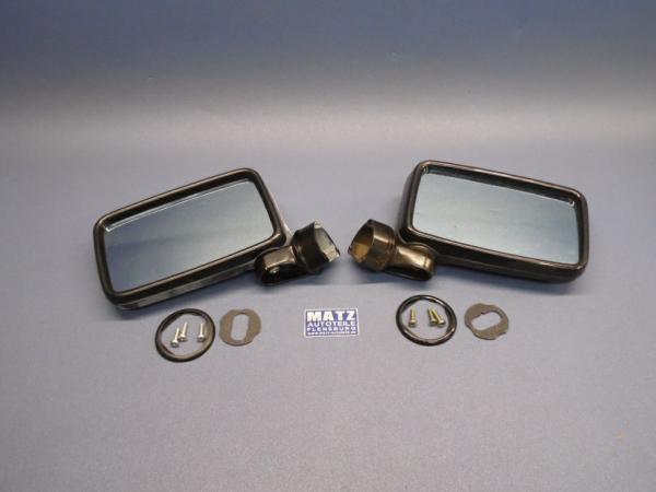 Satz - Außenspiegel - Plan - blau getönt - Opel Monza - Senator A bis Fg.Nr. D - 1003806