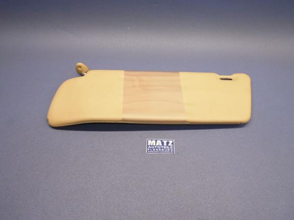 Sonnenblende links beige mit Parkscheinhalterung – Opel Monza – 14 37 141