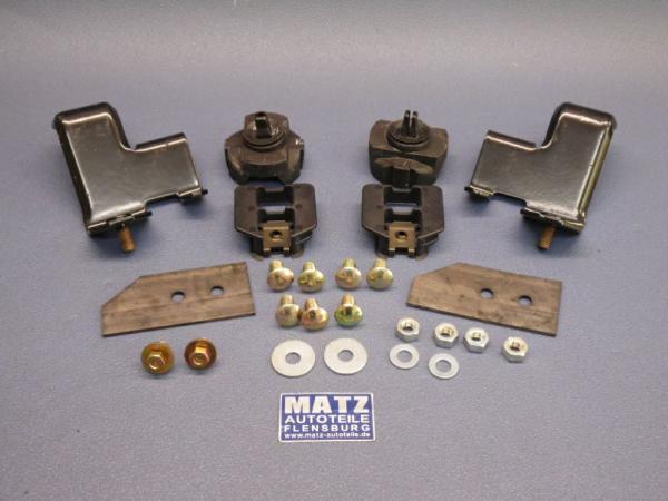 Satz - Befestigungsteile - Stoßstange,hinten - Opel Senator A ab Fg.Nr. D - 1003807