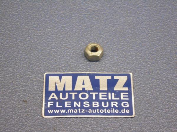 Sechskantmutter - M6 - Stütze an Anlasser - Opel Monza - Senator A - 2,5 E - 2,8 H - 3,0 - C 3,0 NE