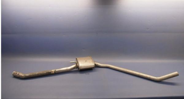 Auspufftopf, vorn mit Rohr, mitten, rechts - Opel Senator A - 3,0 E mit Radstand 2833