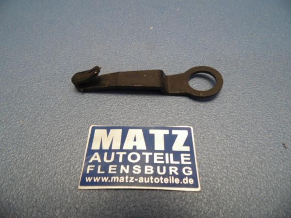 Aufhängehaken für Sicherheitsgurt, schwarz an Mittelsäule, vorne - Opel Kapitän A+B, Admiral A+B, Diplomat A+B, Ascona A, Manta A