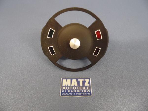 Blende - weiß für Kraftstoffanzeiger und Fernthermometer - Opel Rekord C, Commodore A