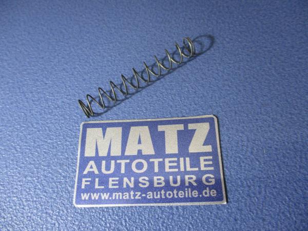 Feder - Ø Außen ca. 8 - 8,3 mm - Länge ca. 48 - 52 mm - Drahtstärke ca. 0,6- 0,7 mm