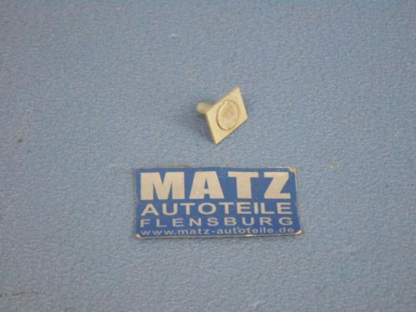 Halteschraube für Zierstab - Platte 15 x 12 mm - Opel Kapitän 53-57 bis Fg-Nr. 61543