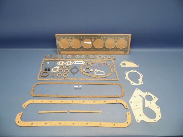 Motordichtsatz - Repro - 6-Zylinder - 2,5 L - Phase 1 Motor - Opel Super 6, Kapitän 39, Kapitän 47-50