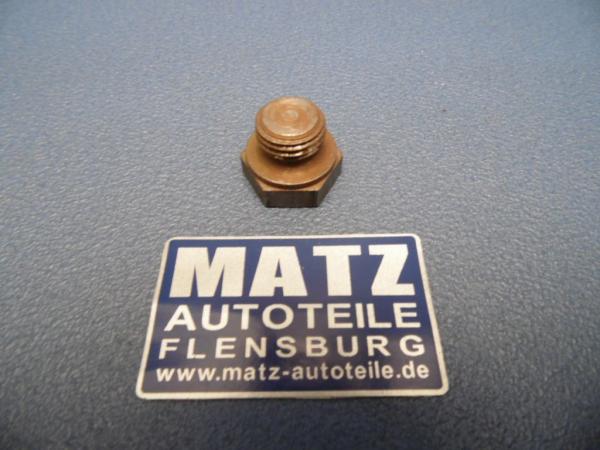 Verschlußschraube für Ölablaß - M 14 x 1,5 - Opel Rekord C+D, Commodore A+B, Kapitän A, Admiral A, Diplomat A, Kadett A+B, Ascona A, Manta A